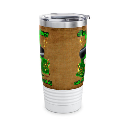 disc jockey - Ringneck Tumbler, 20oz (brown papyrus)