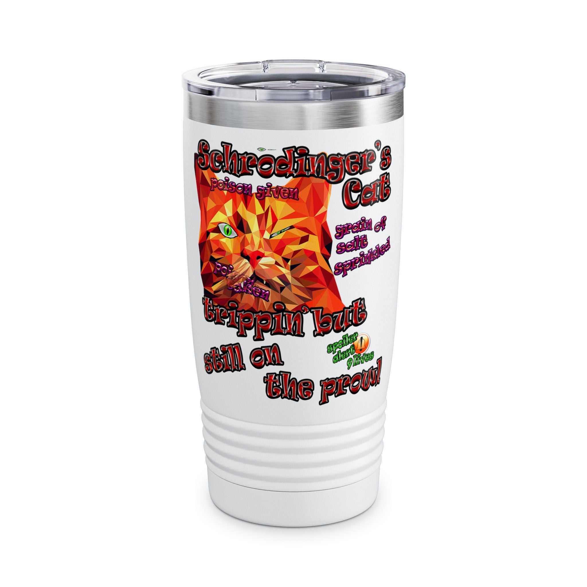 schrodinger's cat - Ringneck Tumbler, 20oz