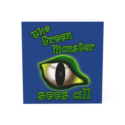 green monster - note cube (dark blue)