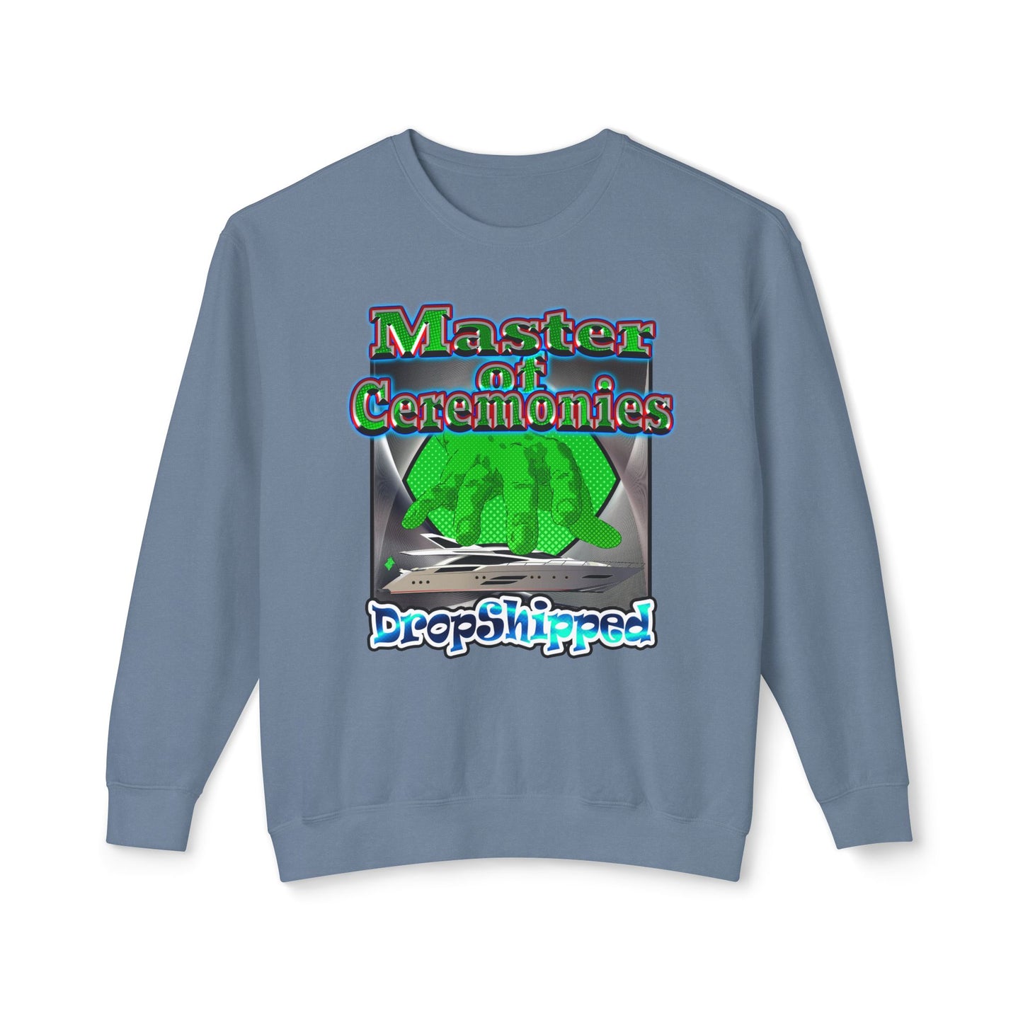 logo - Unisex Lightweight Crewneck Sweatshirt