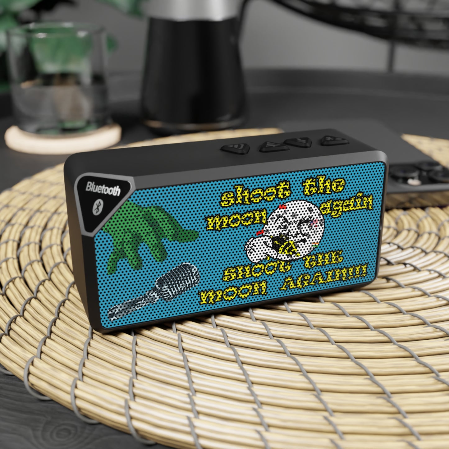 shoot the moon again - Jabba Bluetooth Speaker (turquoise)