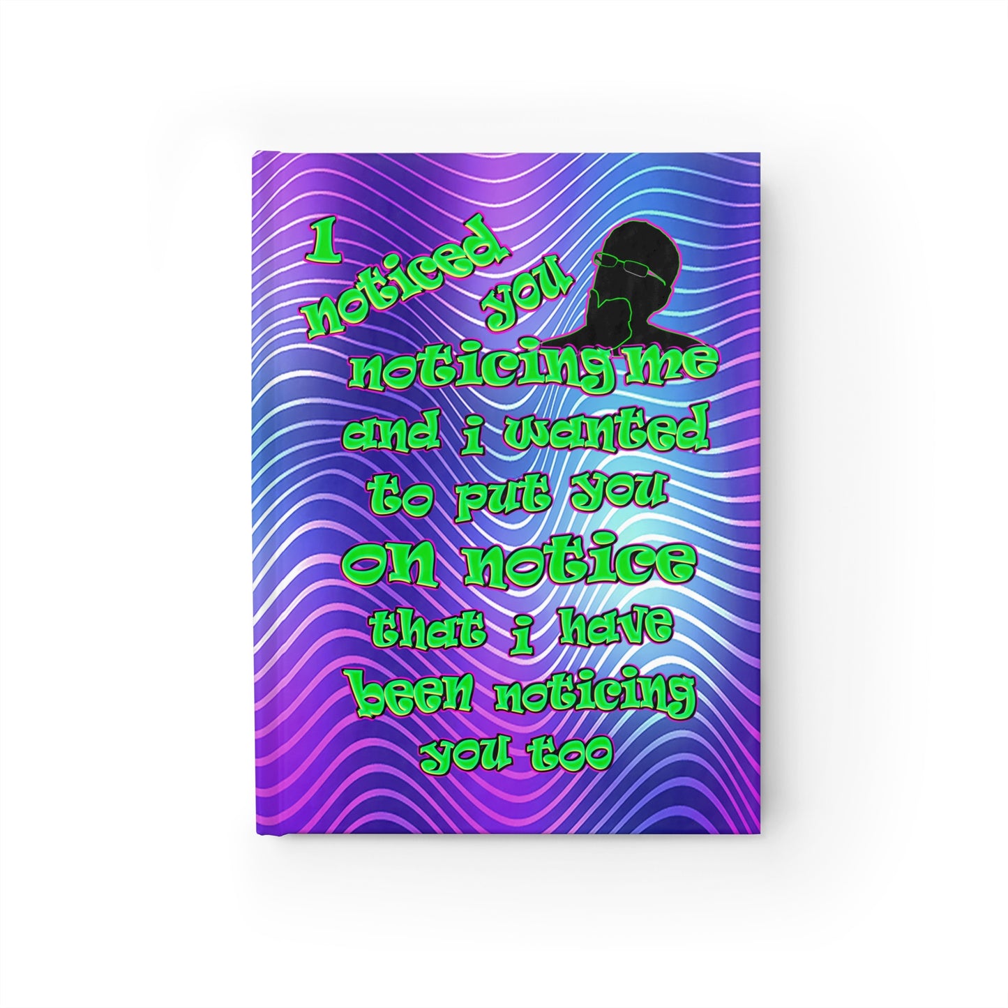 noticed you noticing - journal-blank (purple wave)