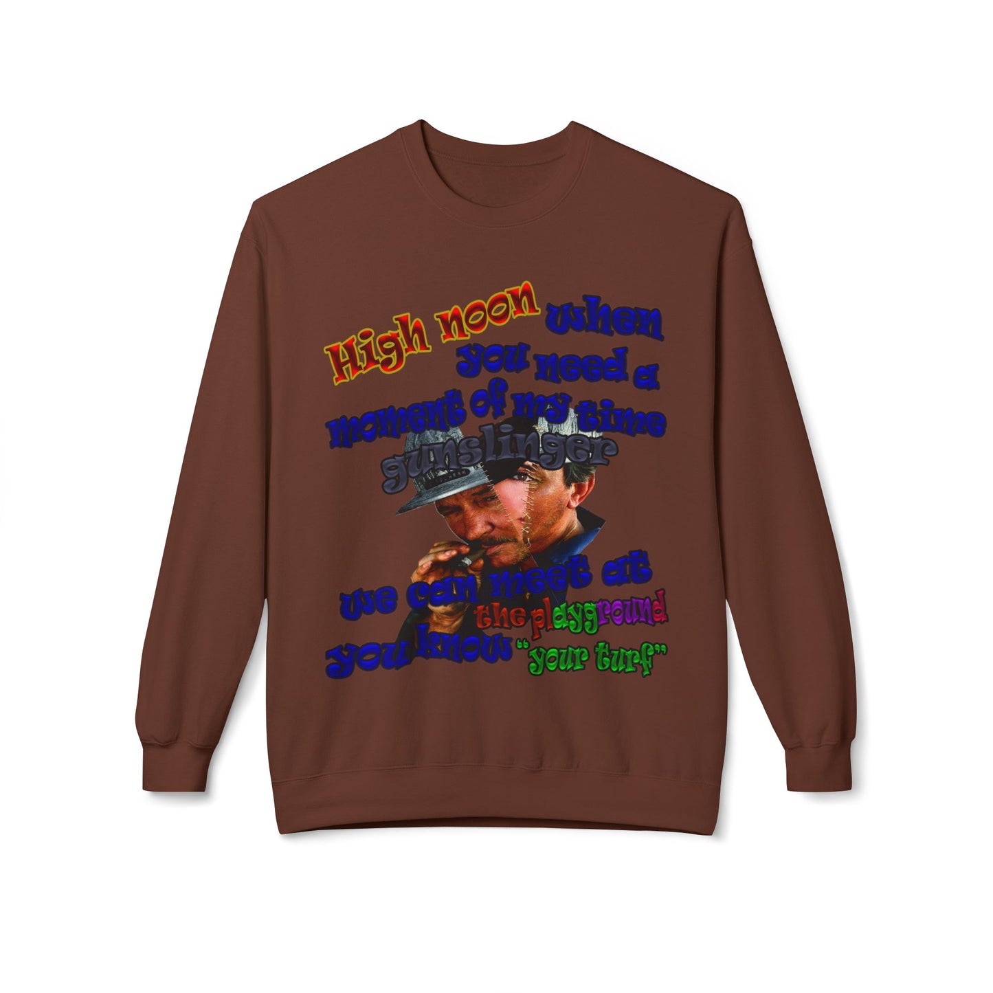 high noon - Unisex Midweight Softstyle Fleece Crewneck Sweatshirt