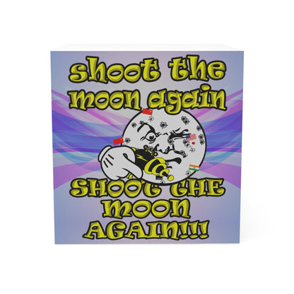 shoot the moon again - note cube (light blue-pink wave)