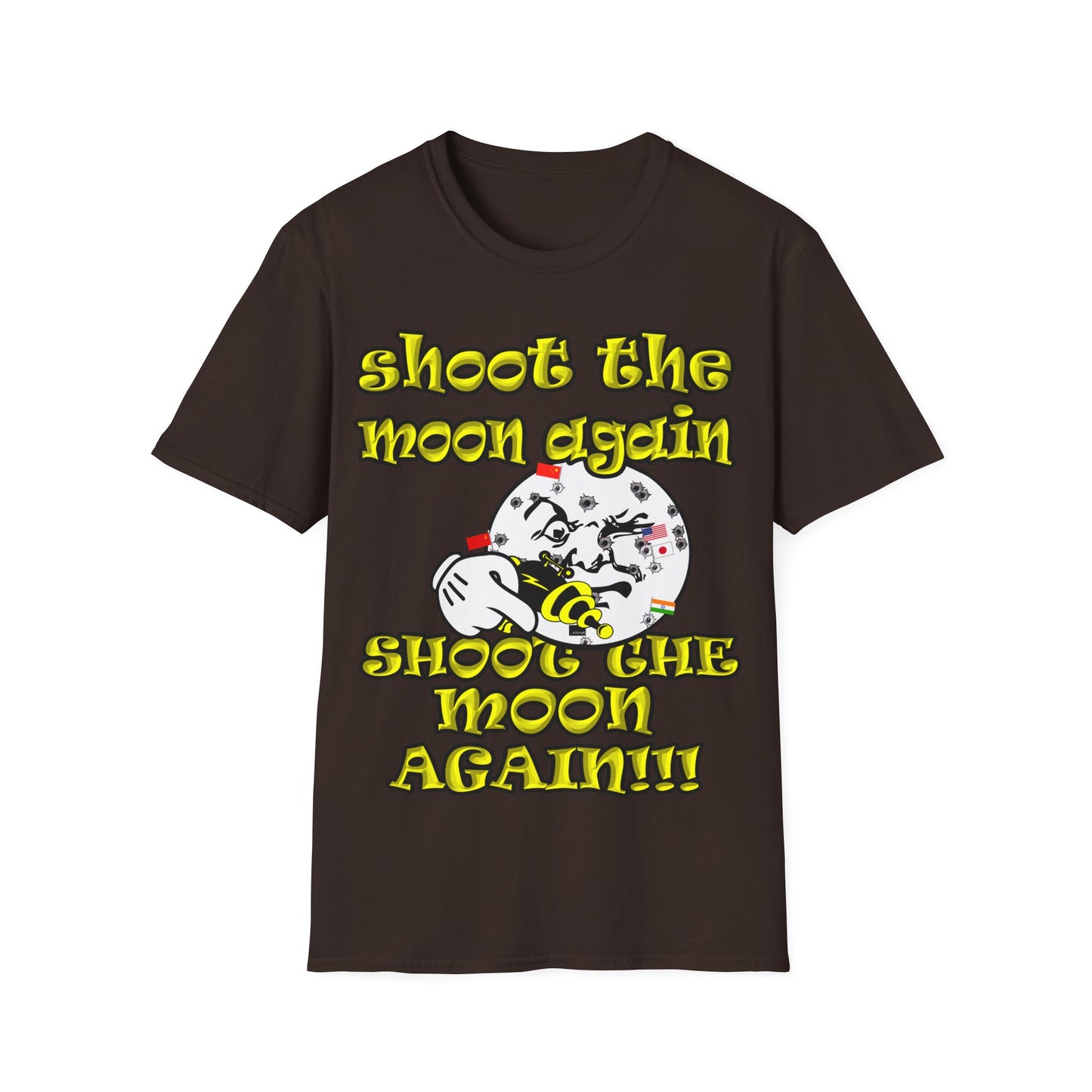 shoot the moon again - Unisex Softstyle T-Shirt