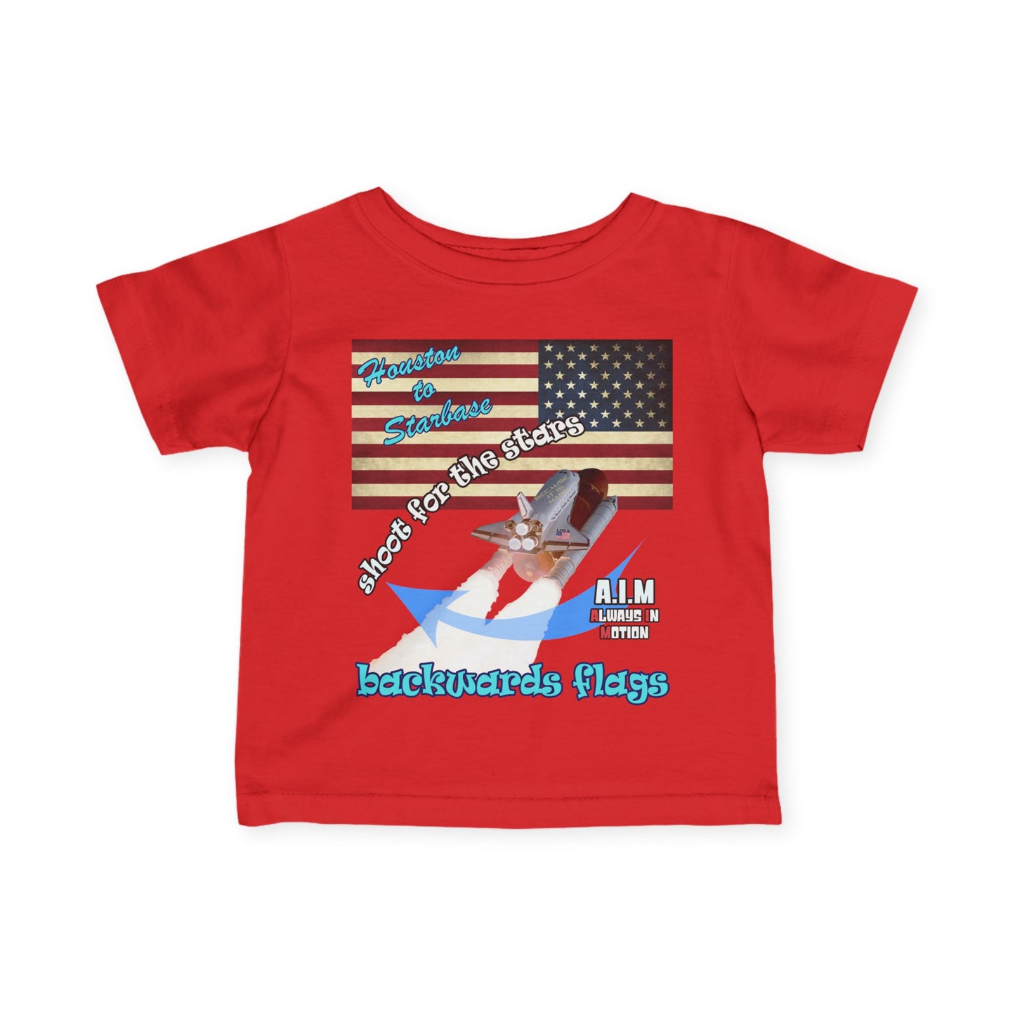 shoot for the stars - Infant Fine Jersey Tee