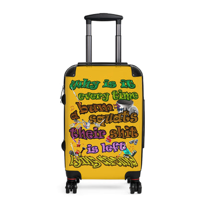 the bum's shit - Suitcase (yellow)