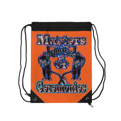 em cee squared - Drawstring Bag (orange)
