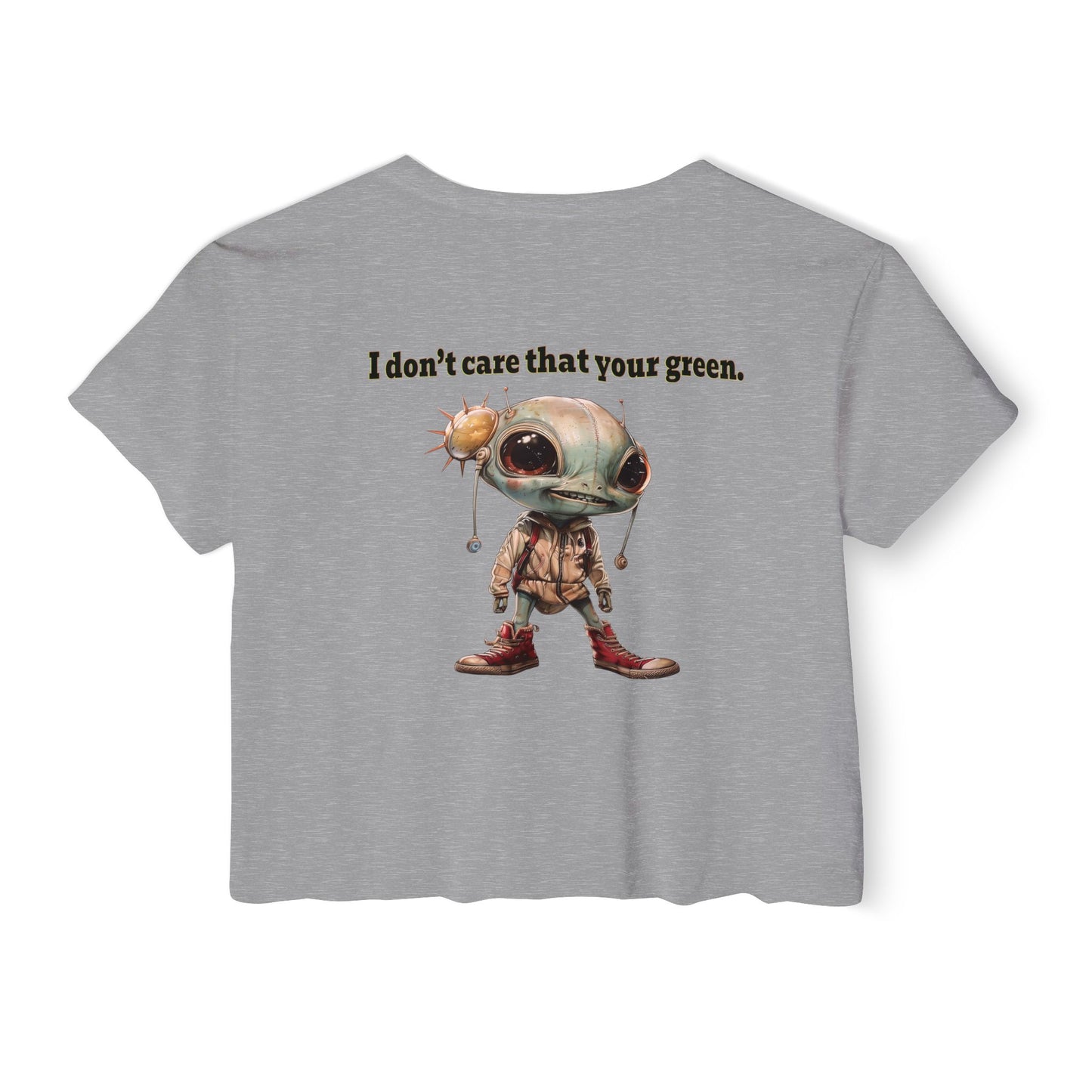 I don't care that your grey - Women's Festival Crop Top