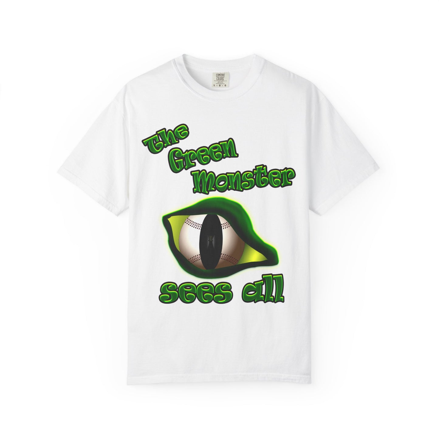 green monster - Unisex Garment-Dyed T-shirt