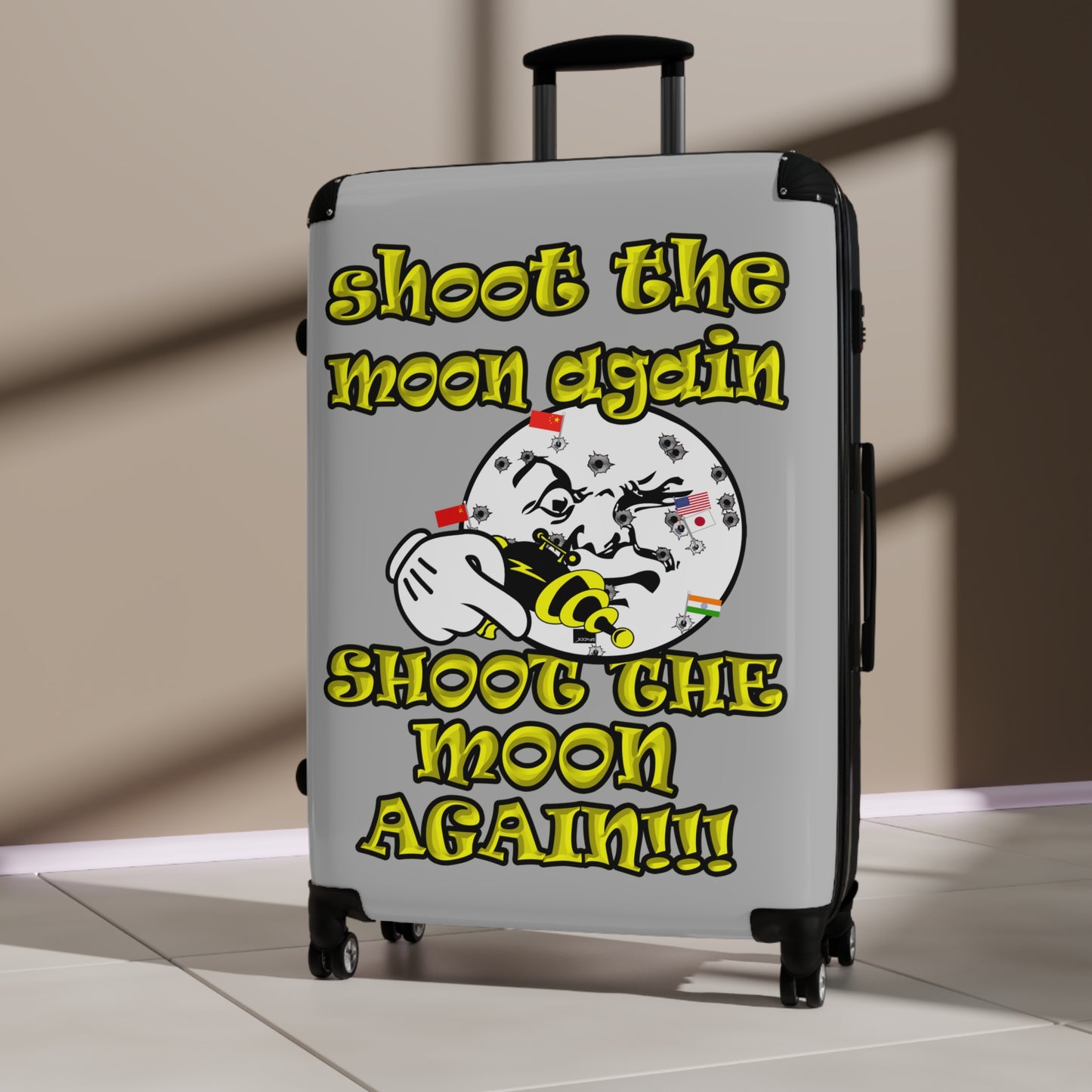 shoot the moon again - Suitcase (light grey)