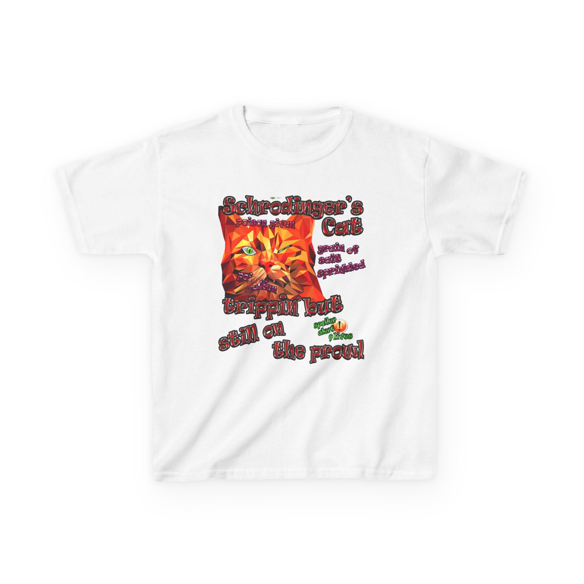 schrodinger's cat - Kids Heavy Cotton™ Tee