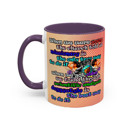 doggystyle - Accent Mug (yellow-orange wave)