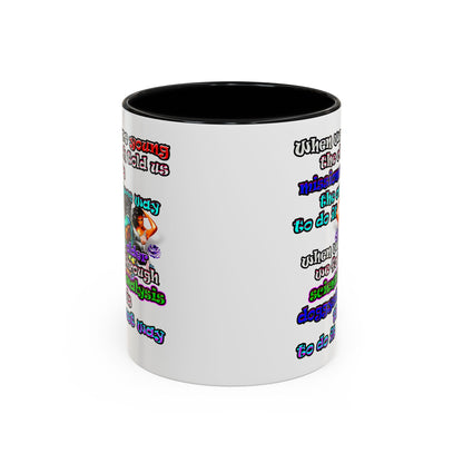 doggystyle - Accent Mug (white)
