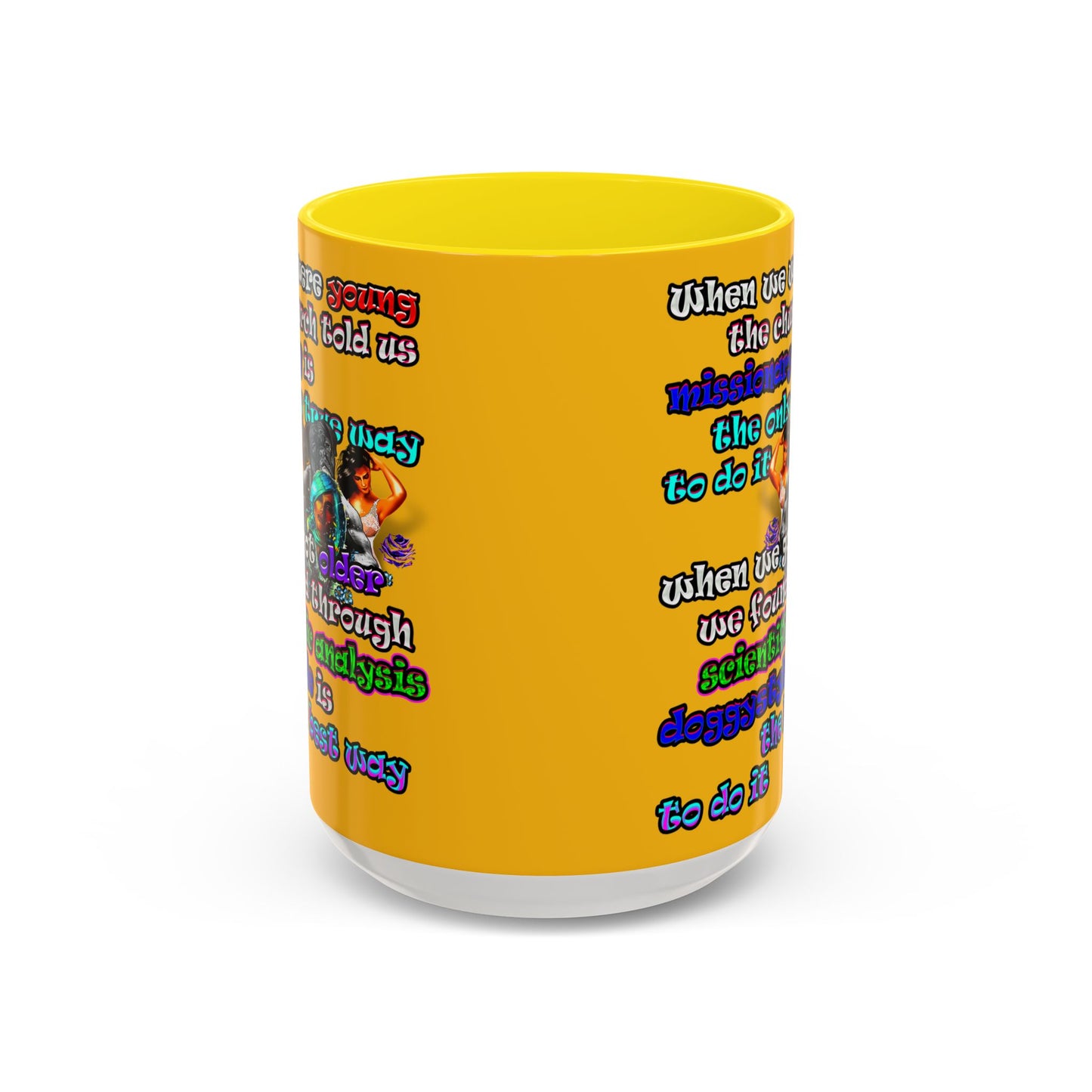 doggystyle - Accent Mug (yellow)