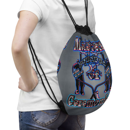 em cee squared - Drawstring Bag (grey-light grey)