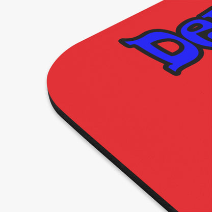 donkeys and elephants - Mouse Pad (Rectangle) (red)
