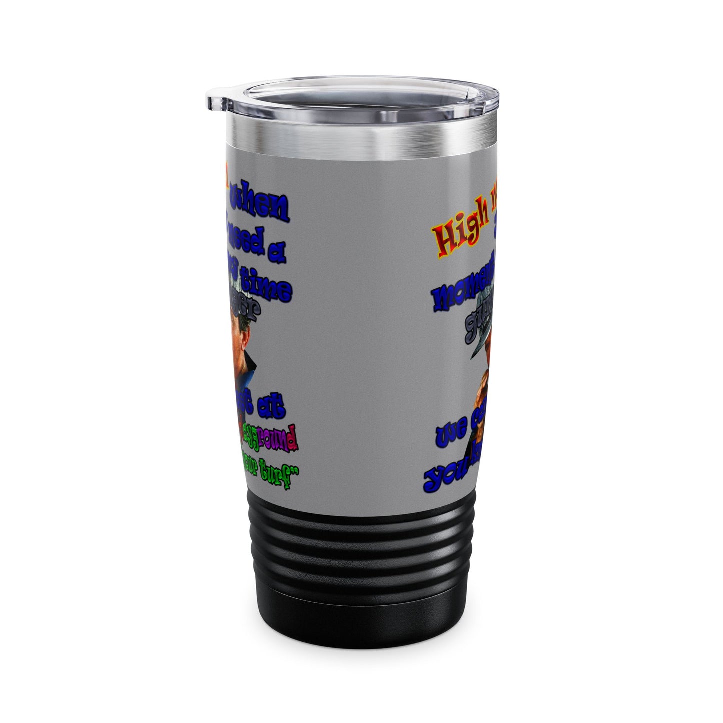 high noon - Ringneck Tumbler, 20oz (grey)