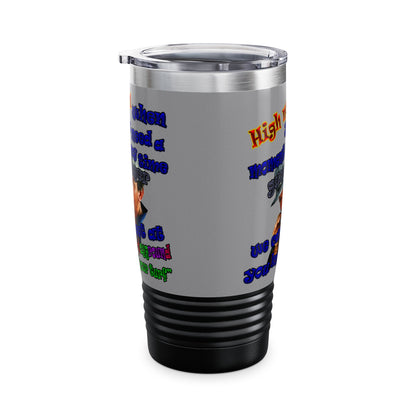 high noon - Ringneck Tumbler, 20oz (grey)