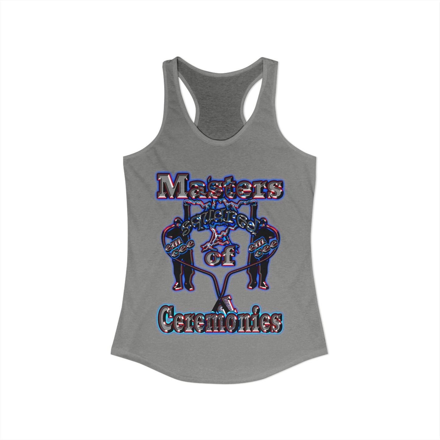em cee squared - Women's Ideal Racerback Tank