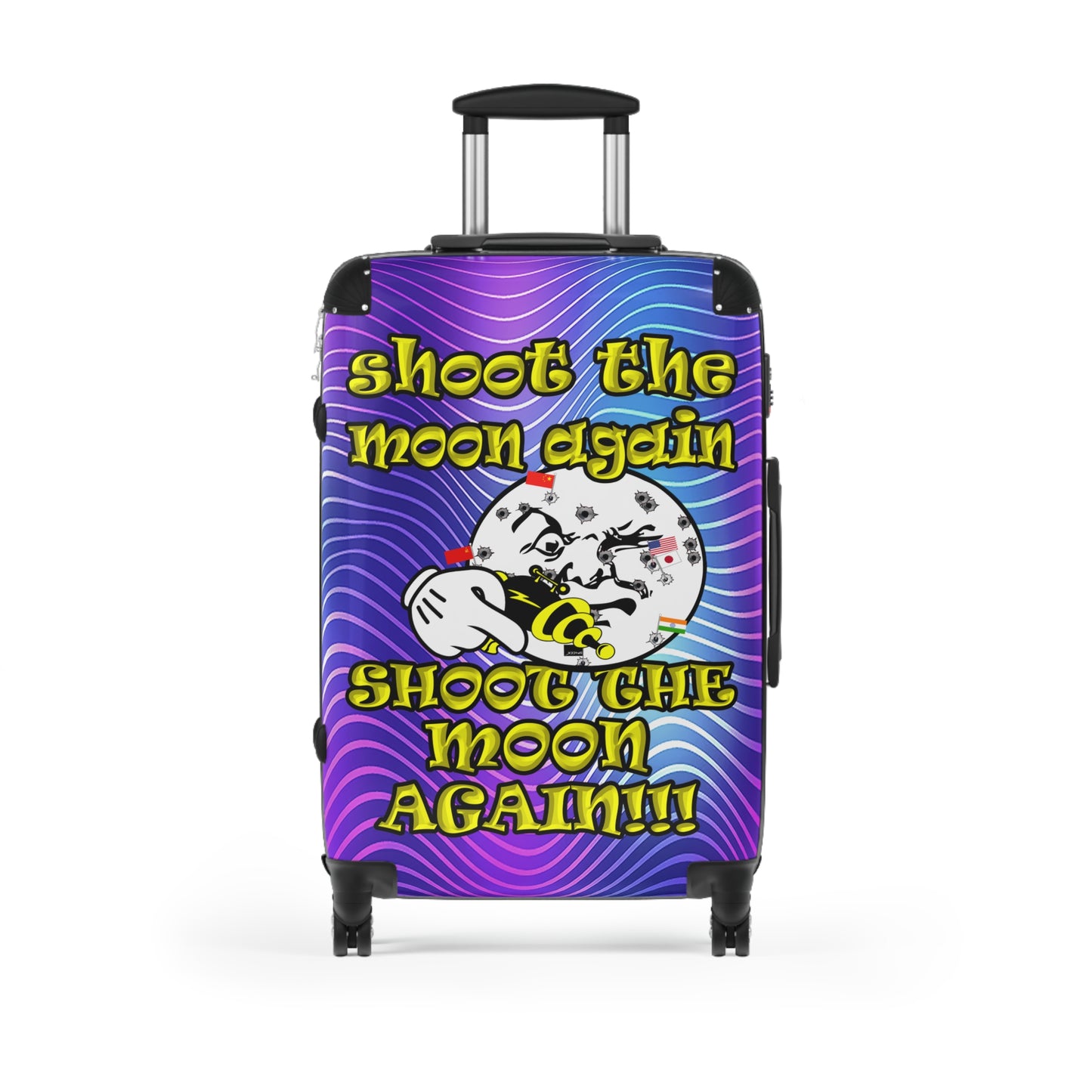 shoot the moon again - Suitcase (purple wave)