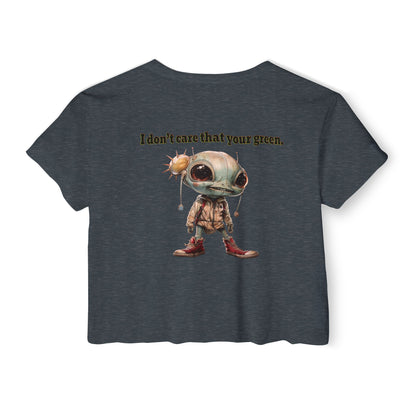 I don't care that your grey - Women's Festival Crop Top
