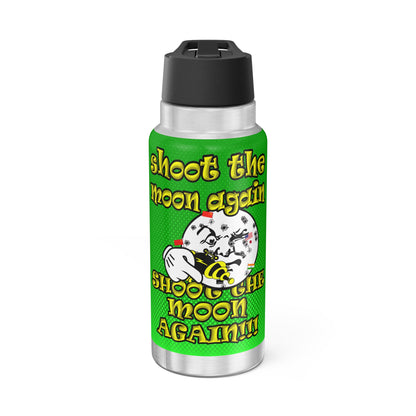 shoot the moon again - Gator Tumbler, 32oz  (logo green)
