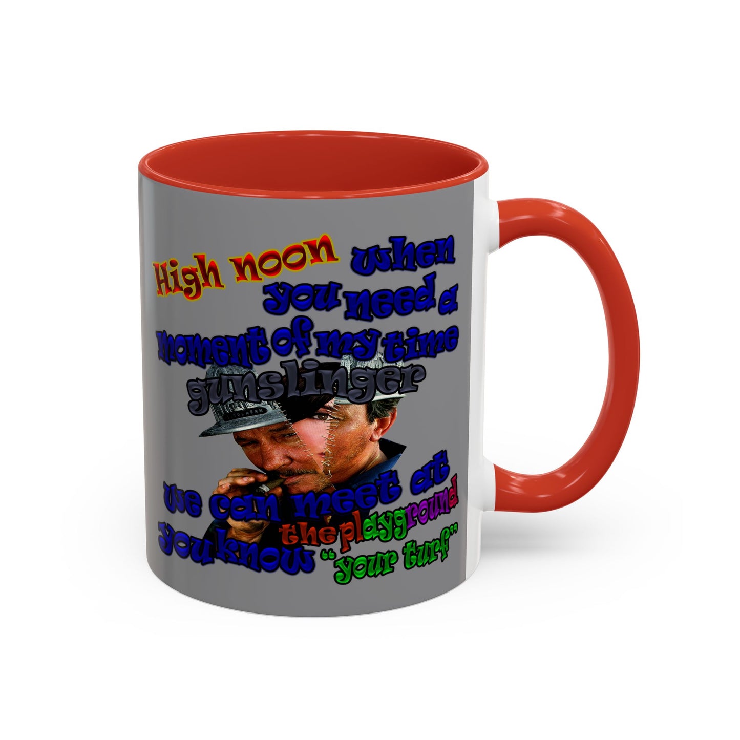 high noon - Accent Mug (grey)