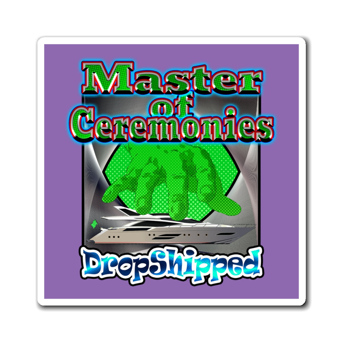 logo - Magnets - (light purple)