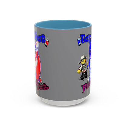 tag that - Accent Mug (grey)