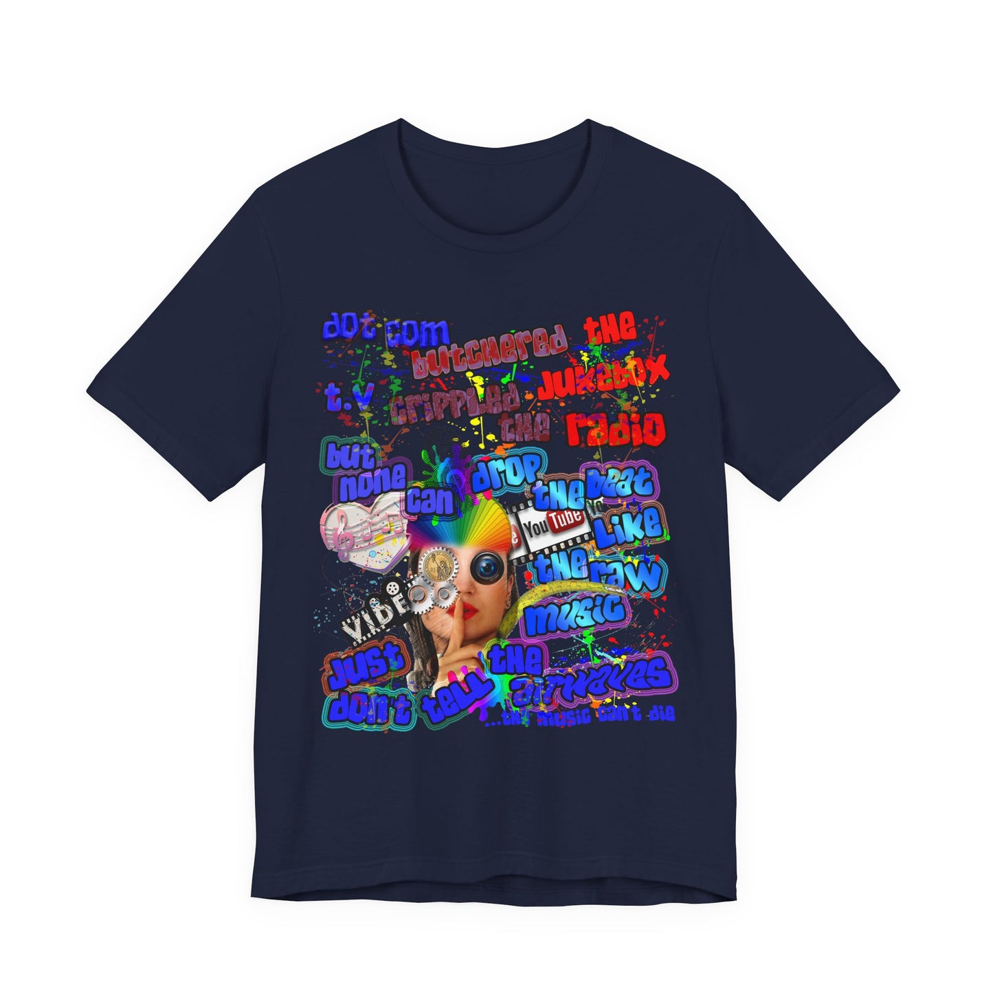 drop the beat - Unisex Jersey Short Sleeve Tee
