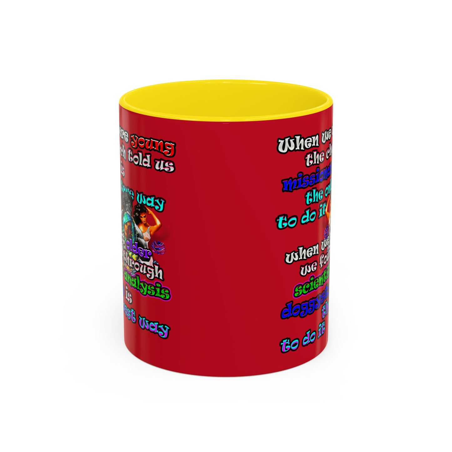 doggystyle - Accent Mug (dark red)