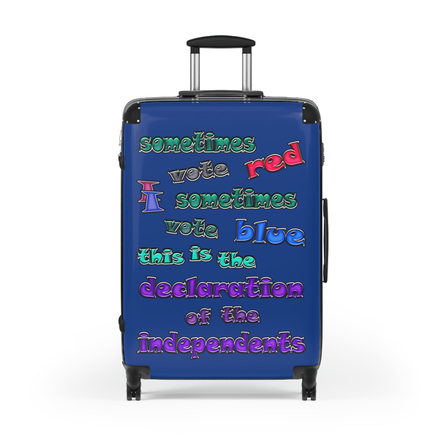 declaration of the independents - Suitcase (dark blue)