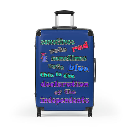 declaration of the independents - Suitcase (dark blue)