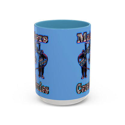 em cee squared - Accent Mug (light blue)