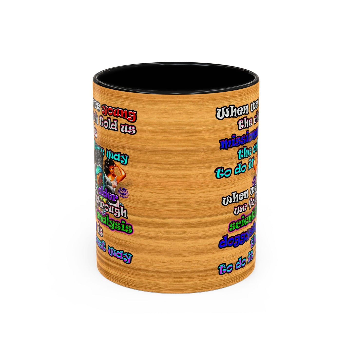 doggystyle - Accent Mug (butterscotch wood finish)