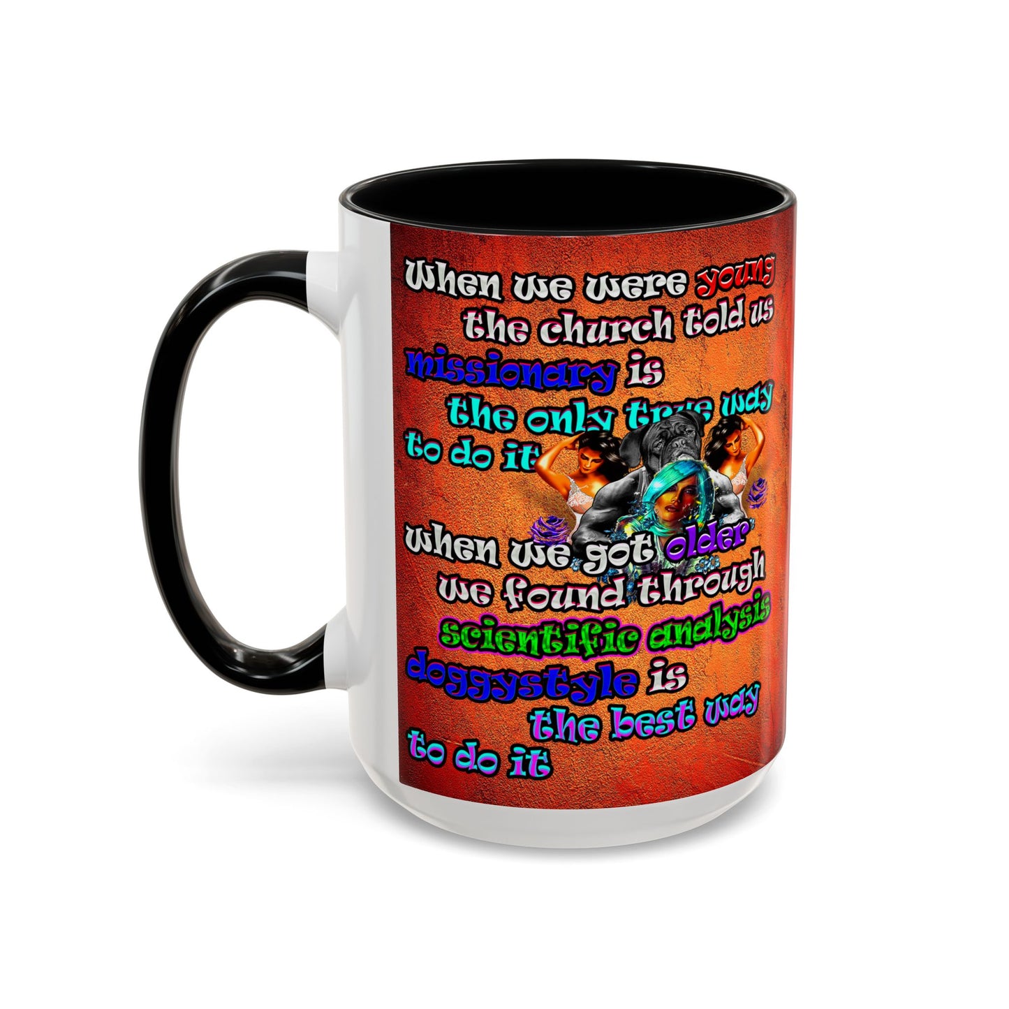 doggystyle - Accent Mug (burnt orange)