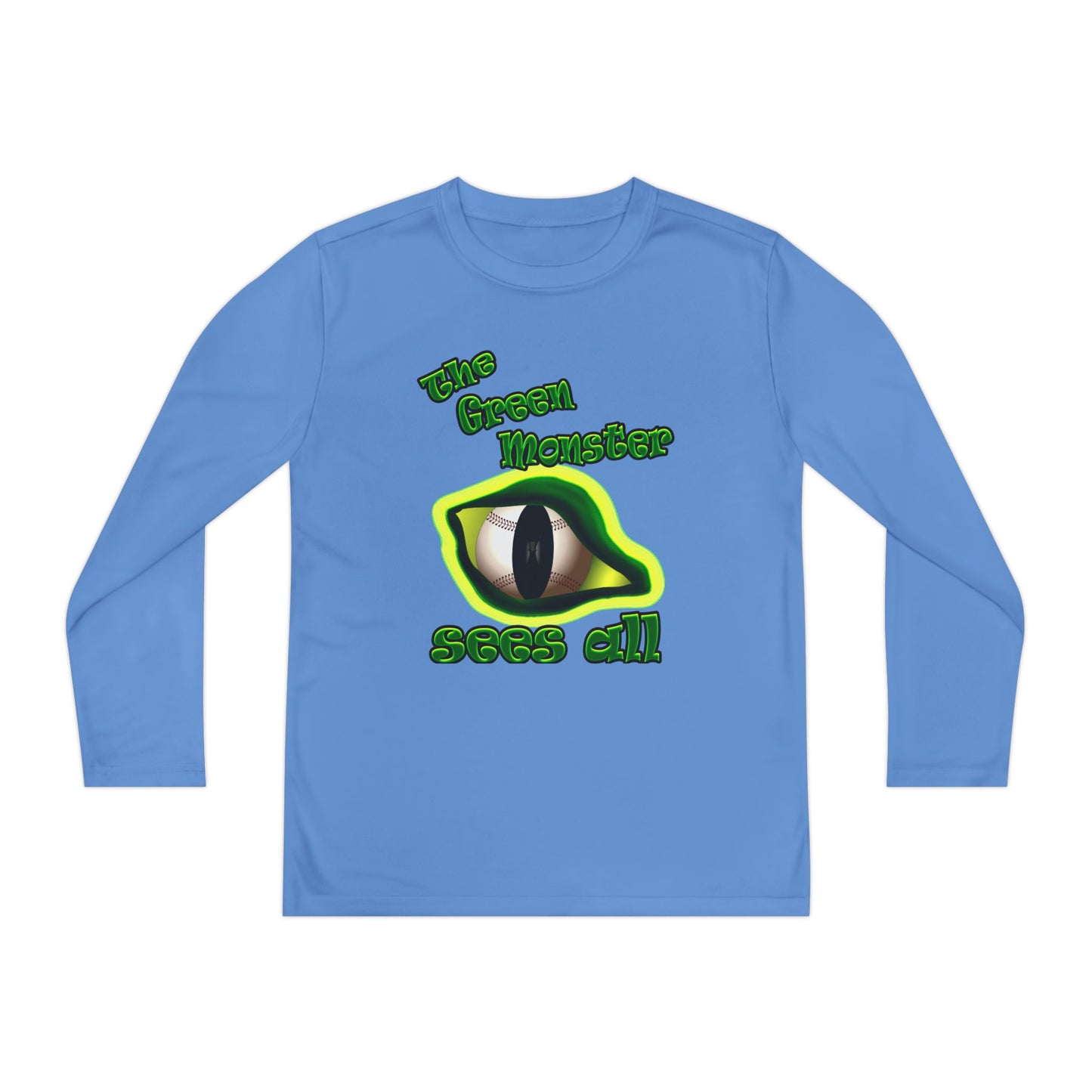 green monster - Youth Long Sleeve Competitor Tee