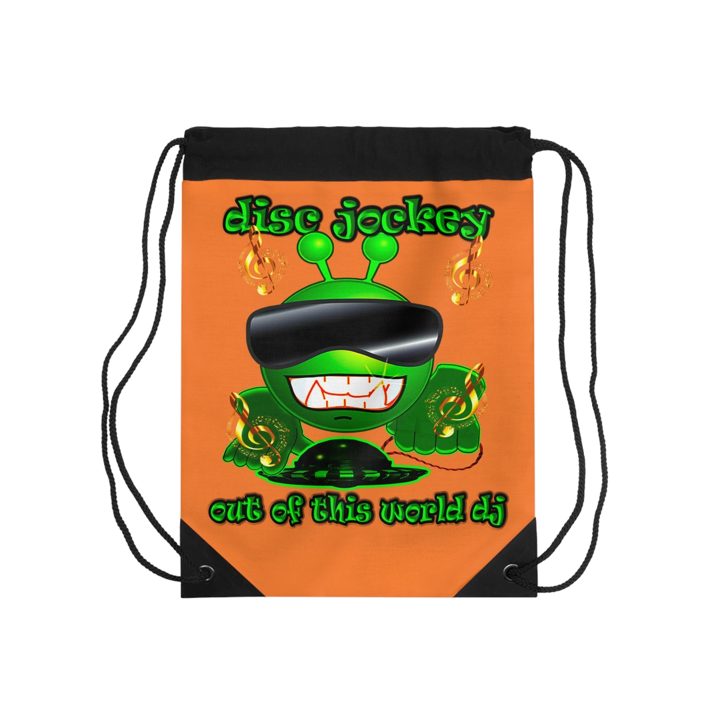 disc jockey - Drawstring Bag (crusta)