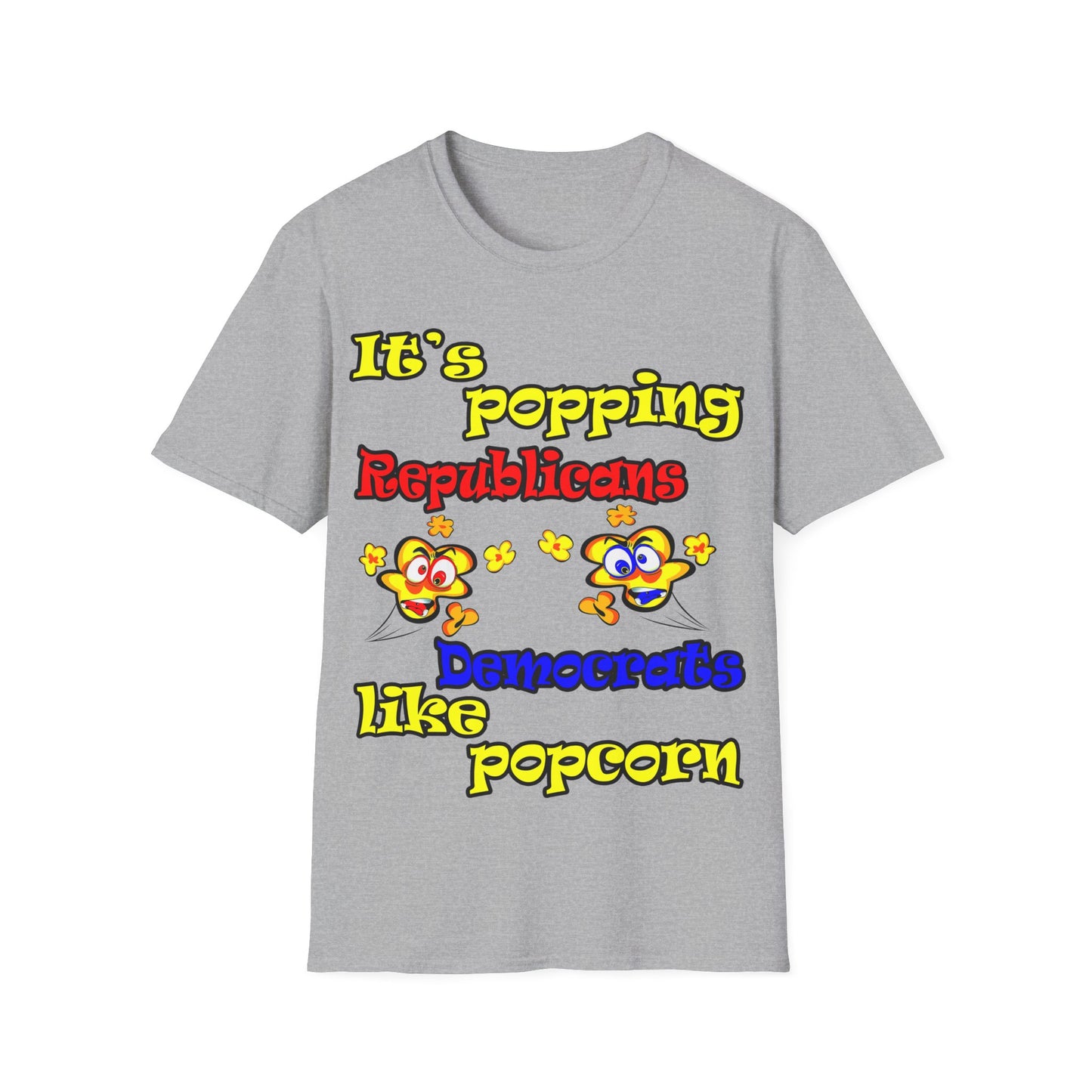 popping like popcorn - Unisex Softstyle T-Shirt