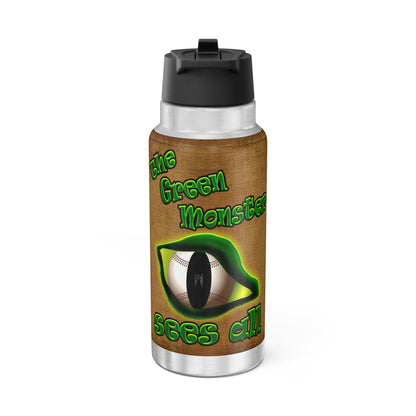 green monster - Gator Tumbler, 32oz  (brown papyrus)