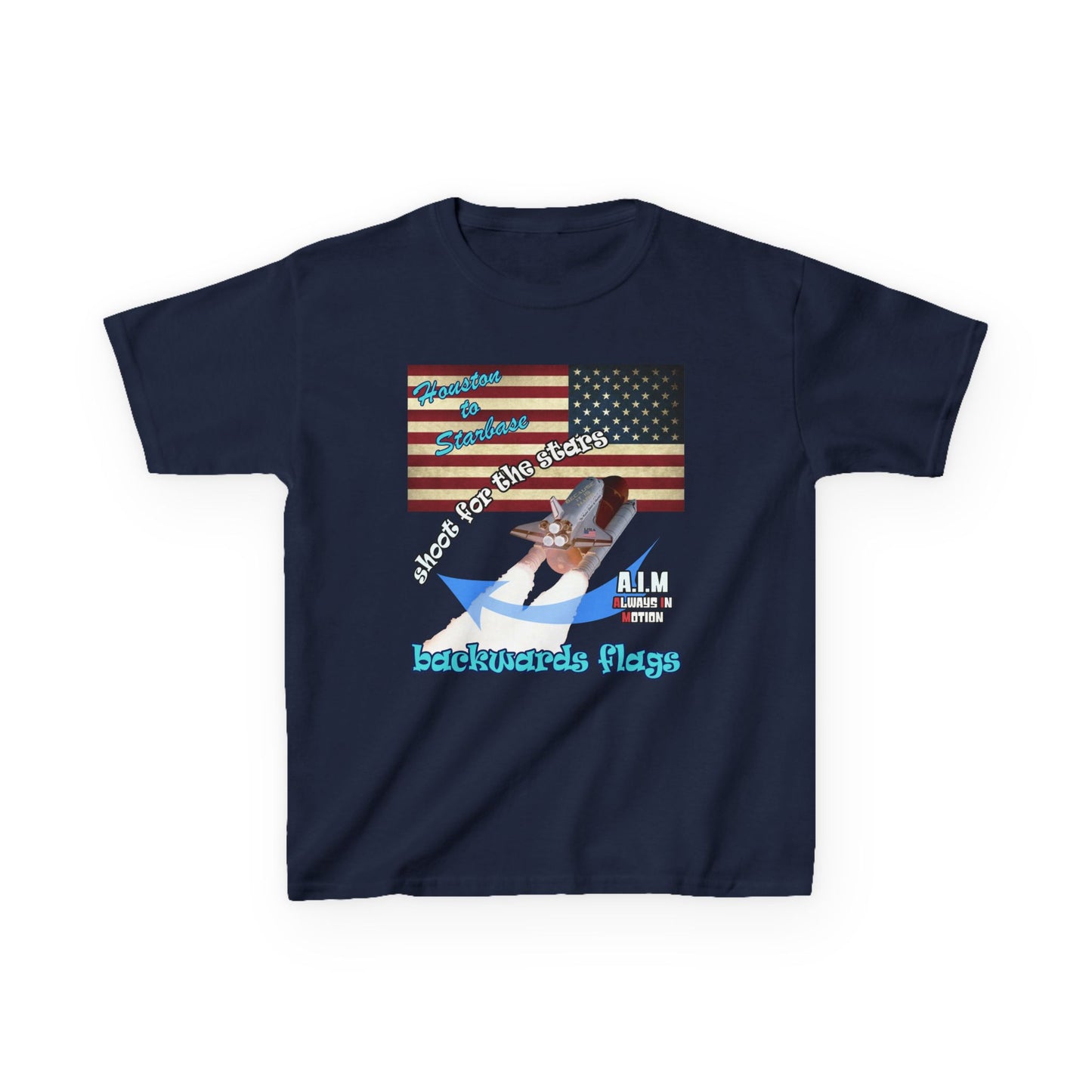 shoot for the stars - Kids Heavy Cotton™ Tee