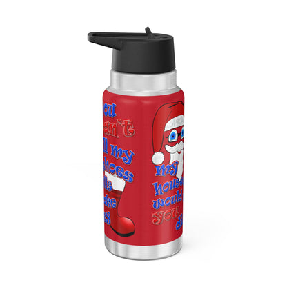 santa's shoes - Gator Tumbler, 32oz (dark red)
