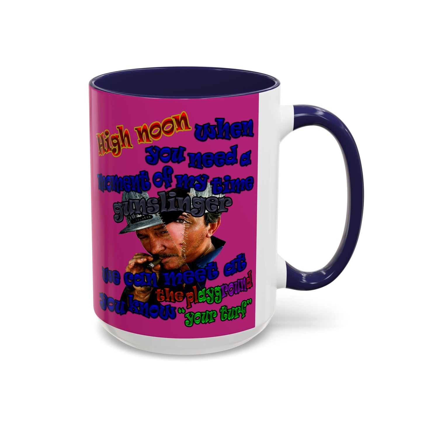 high noon - Accent Mug (pink)