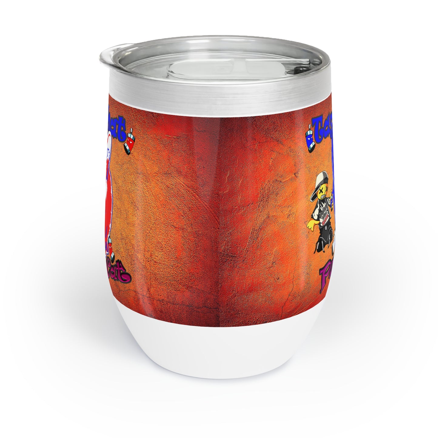 tag that - Chill Wine Tumbler (burnt orange)