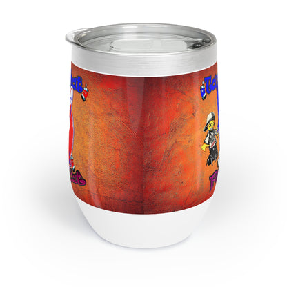 tag that - Chill Wine Tumbler (burnt orange)