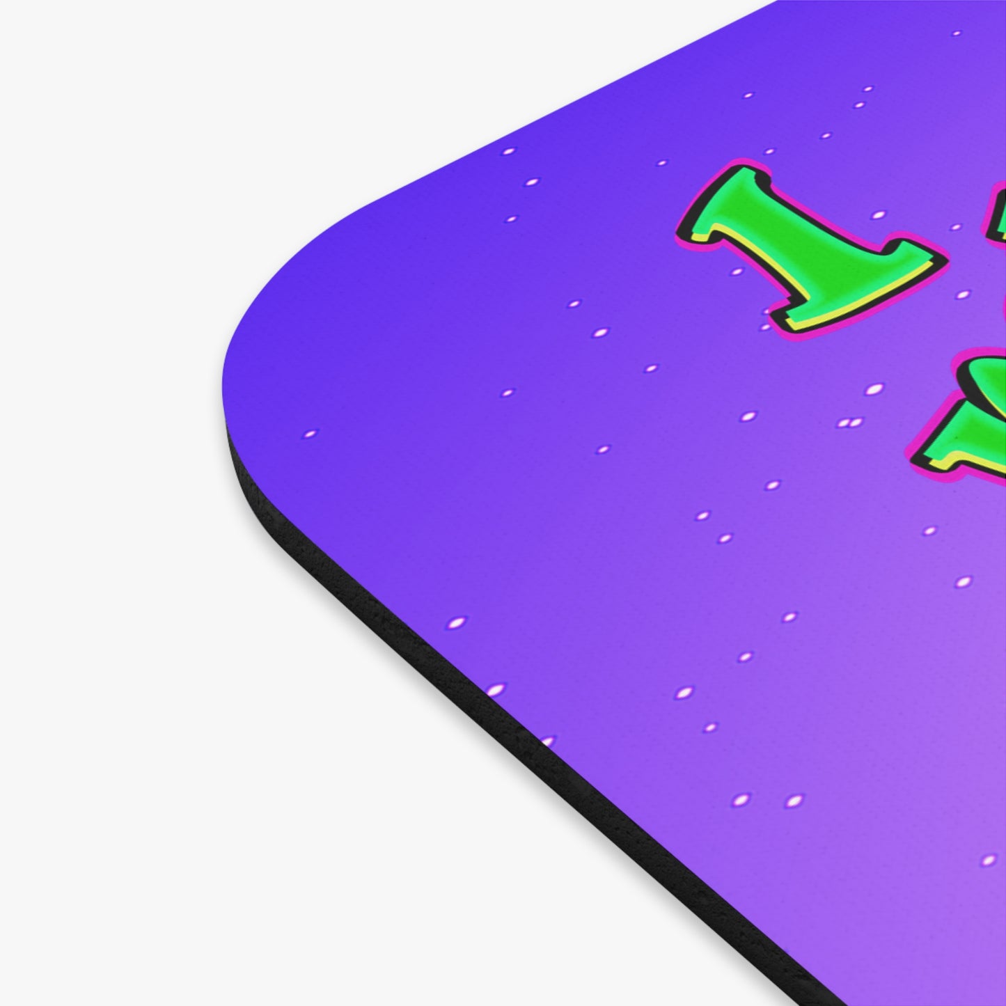 noticed you noticing - Mouse Pad (Rectangle) (purple-pink wave)