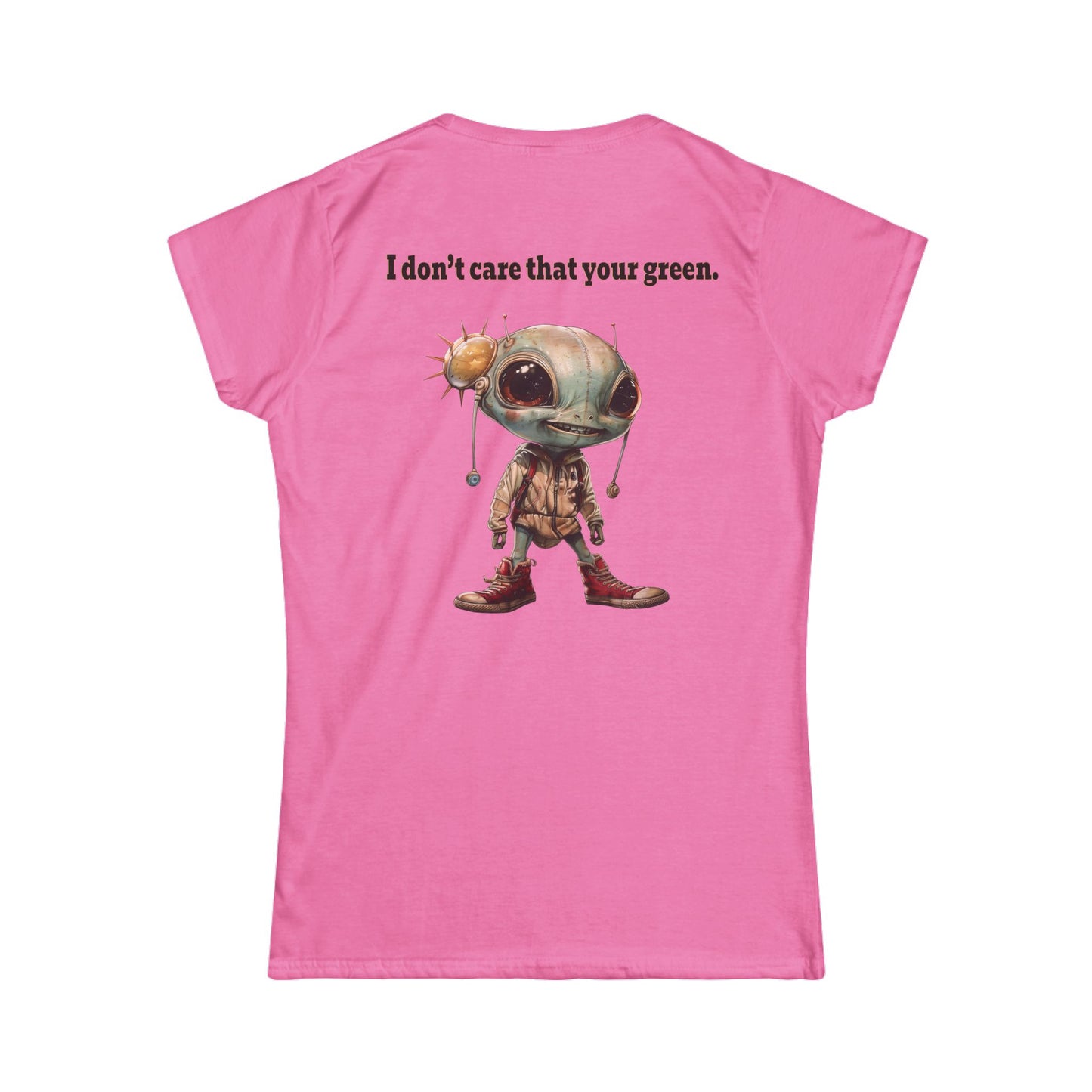 I don't care that your grey - Women's Softstyle Tee
