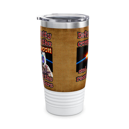 defy conquer reach - Ringneck Tumbler, 20oz (brown papyrus)