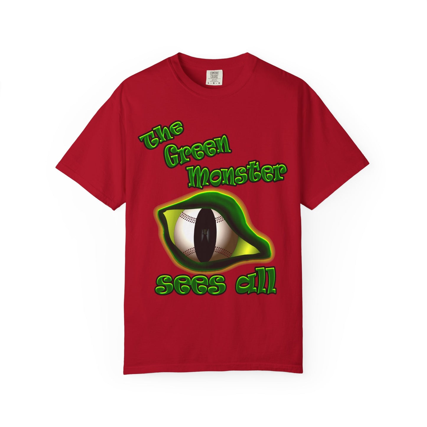 green monster - Unisex Garment-Dyed T-shirt